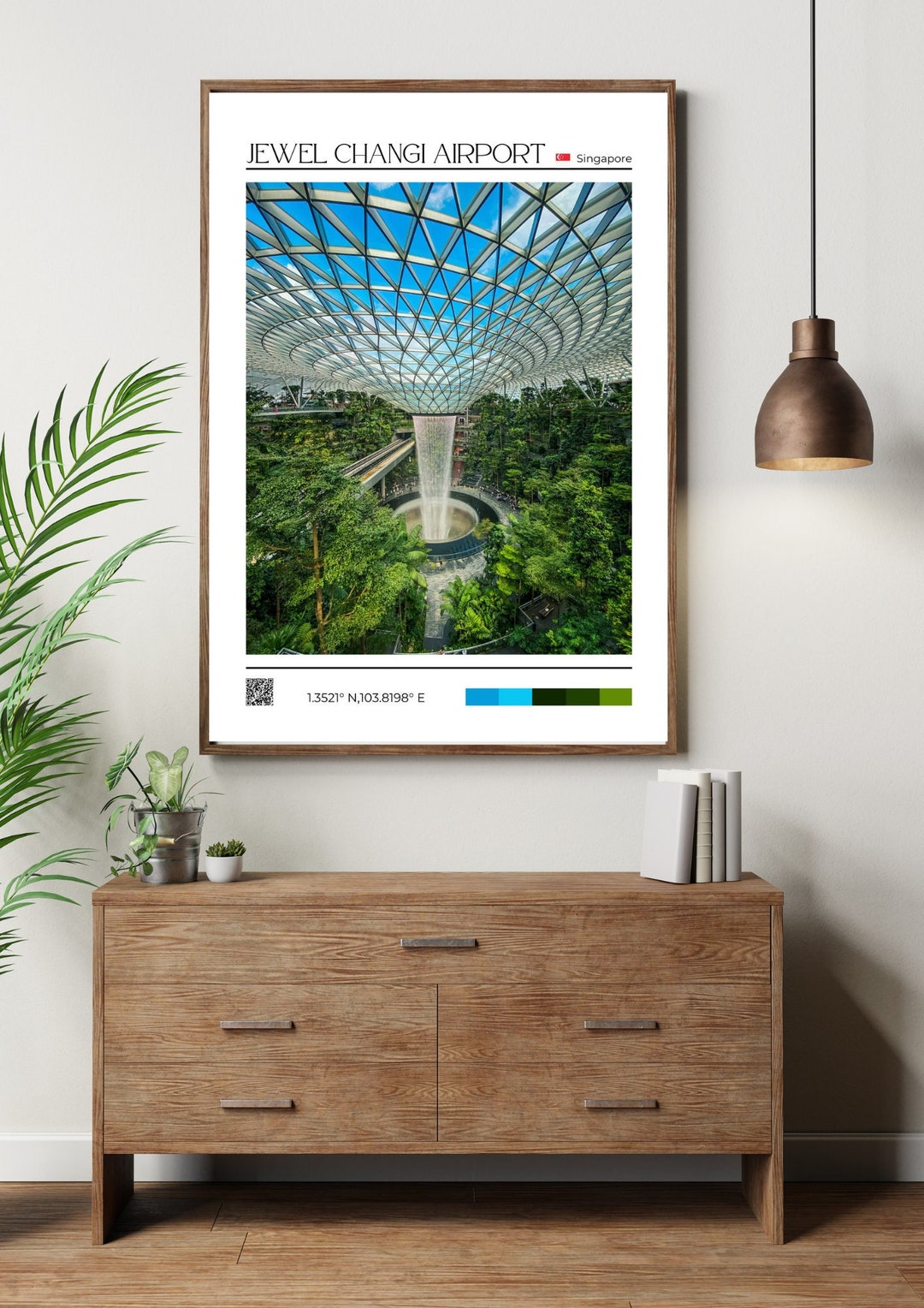 Singapore Wall Art Singapore Poster Singapore Photo Jewel Etsy