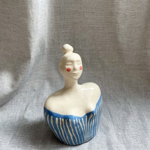 Ceramic sculpture. Collection: The Benevolent Women