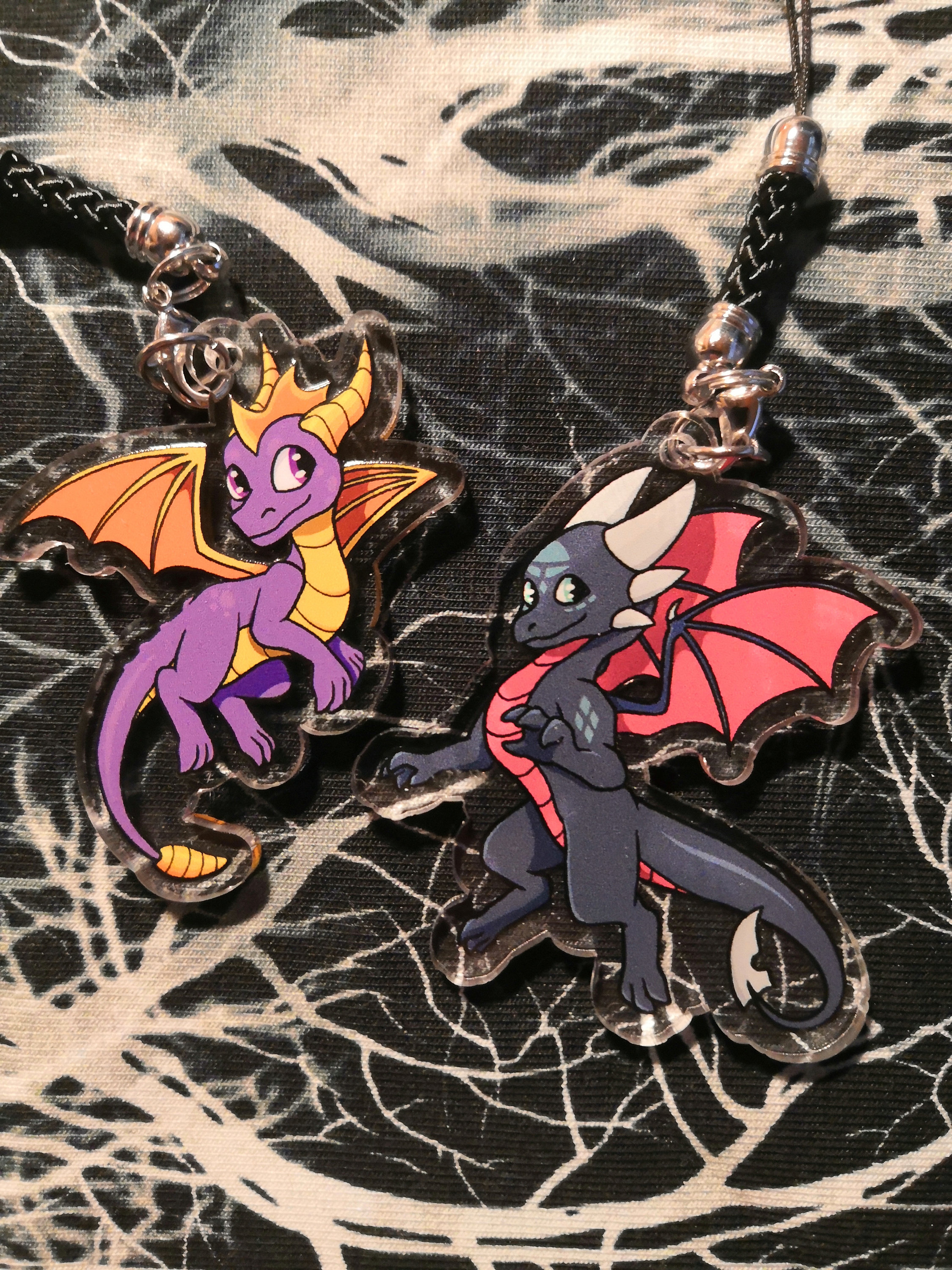 Spyro the shop dragon keychain