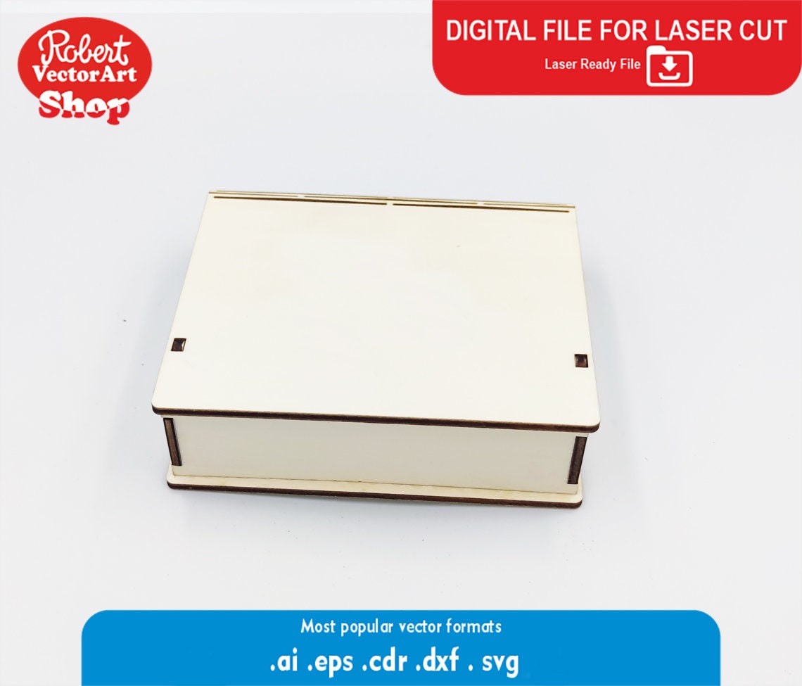 Book Box Laser Cut File: Living Hinge Design (digital Download) - Etsy