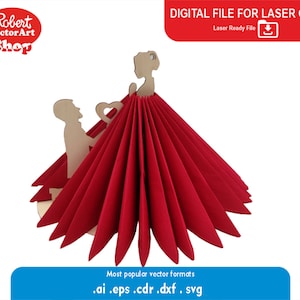 Napkin holder, table top Digital File For Laser and CNC Ai SVG Dxf Eps CDR Laser cut files, vector pattern, vector templates, RVA_FILE