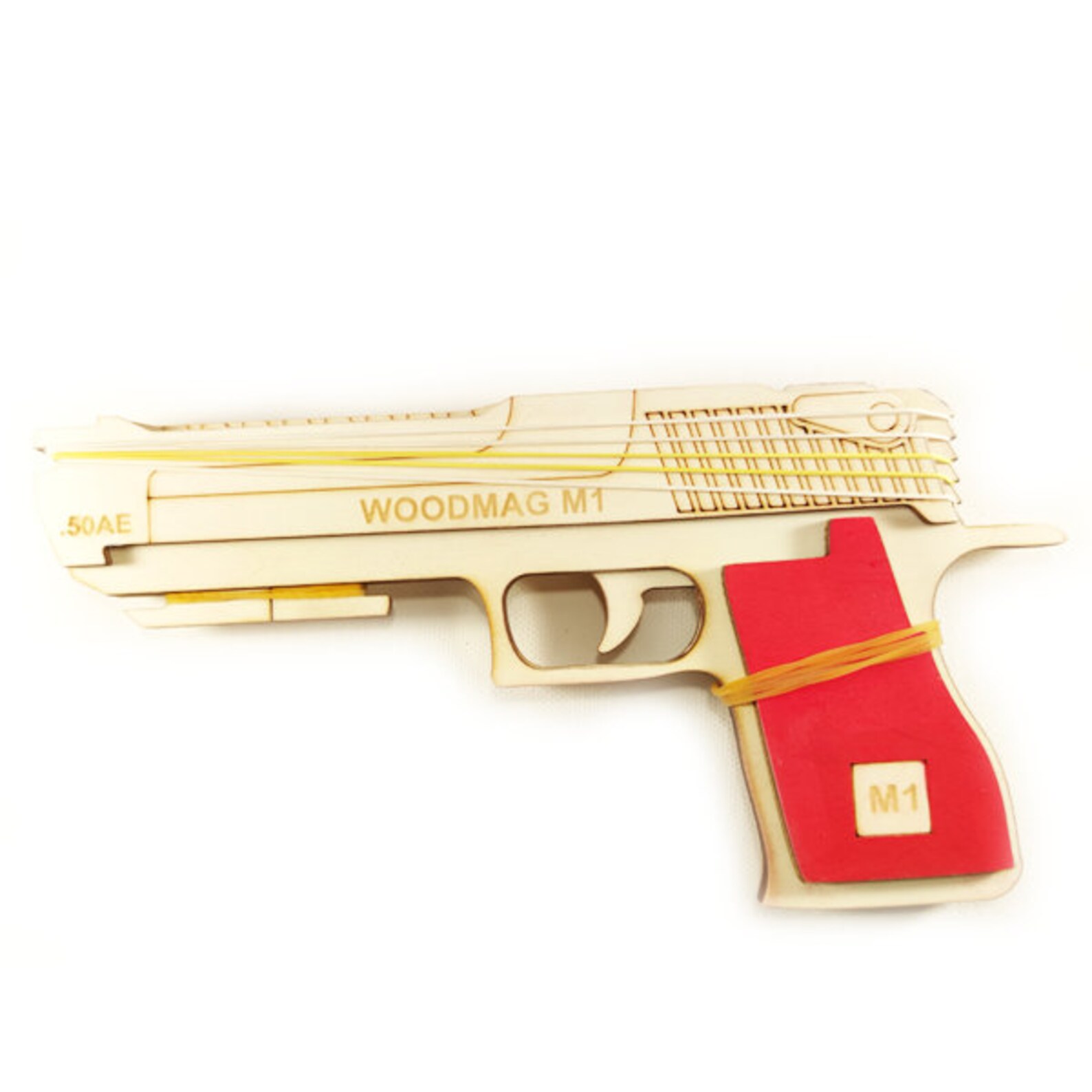 Rubber Band Gun, CNC Router and Laser Cutting, Cnc, Dxf File, Ai, Cdr