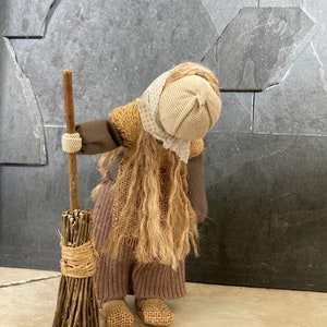 Motanka protective amulet Old witch / Baba Yaga