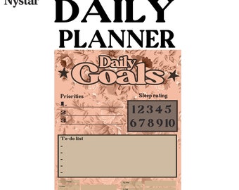 ADHD Daily Planner