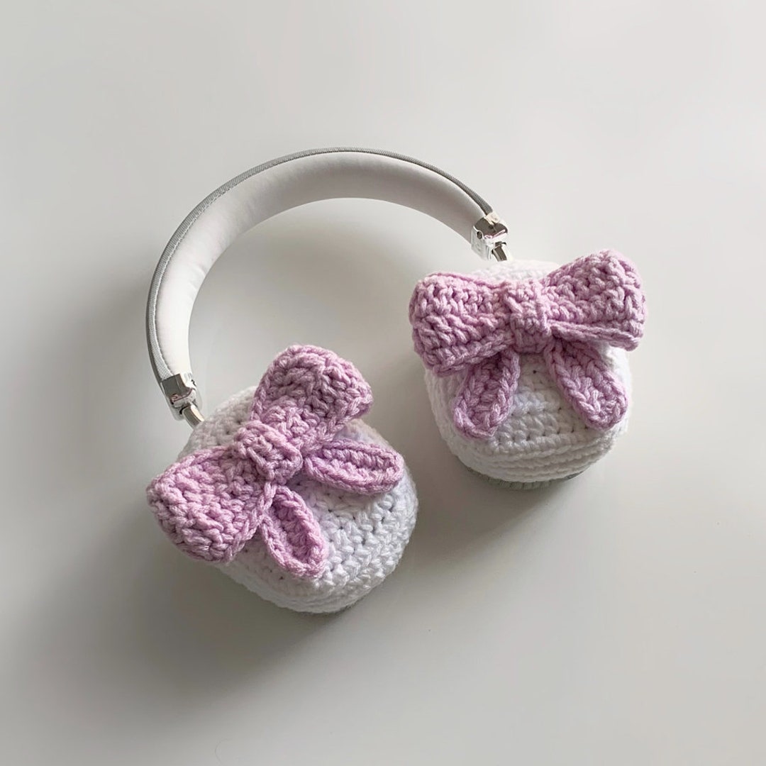 Crochet Ribbon Airpods Max Covers, Crochet Headphone Covers, AirPod Max Crochet Ribbon Airpods Max Covers, Crochet Headphone Covers, AirPod Max