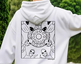 Alien Hoodie • 100% Cotton Psychedelic Art Hoodie • Trippy Spiritual Sweatshirt • UFO Consciousness Design • Cosmic Awakening Clothing