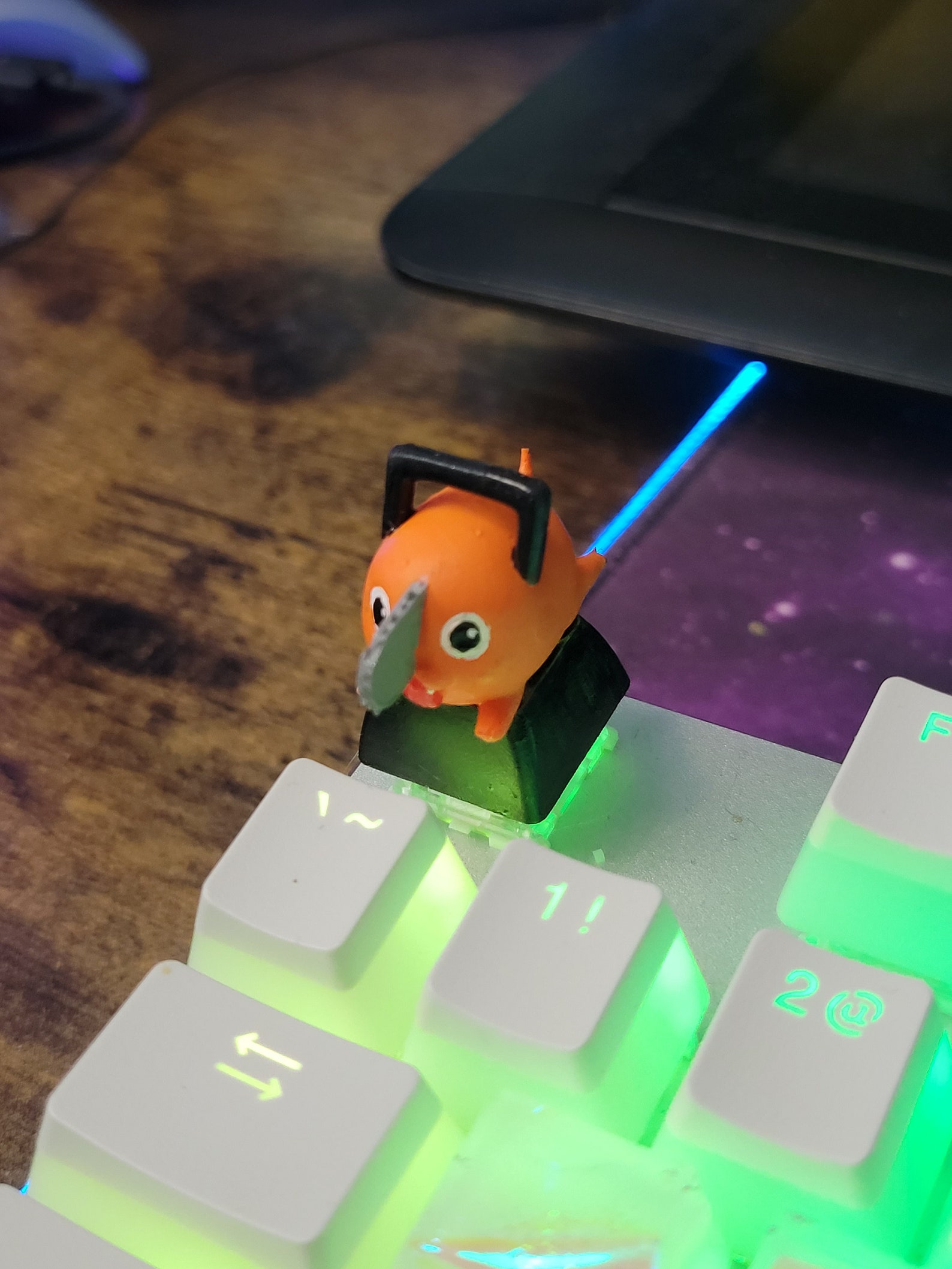 Pochita / Chainsaw / Man / Keycaps / Artisan / Keyboard / Etsy Australia