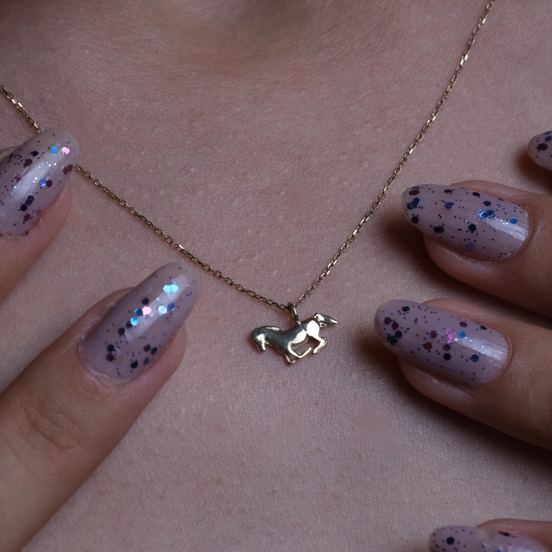 Best Fur-iend Necklace in Gold main image 1