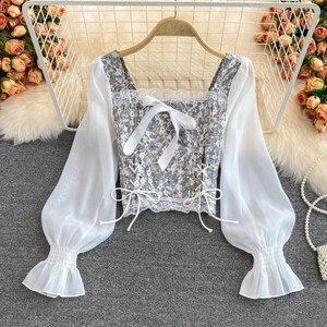 Victorian Lace Top - Etsy Ireland