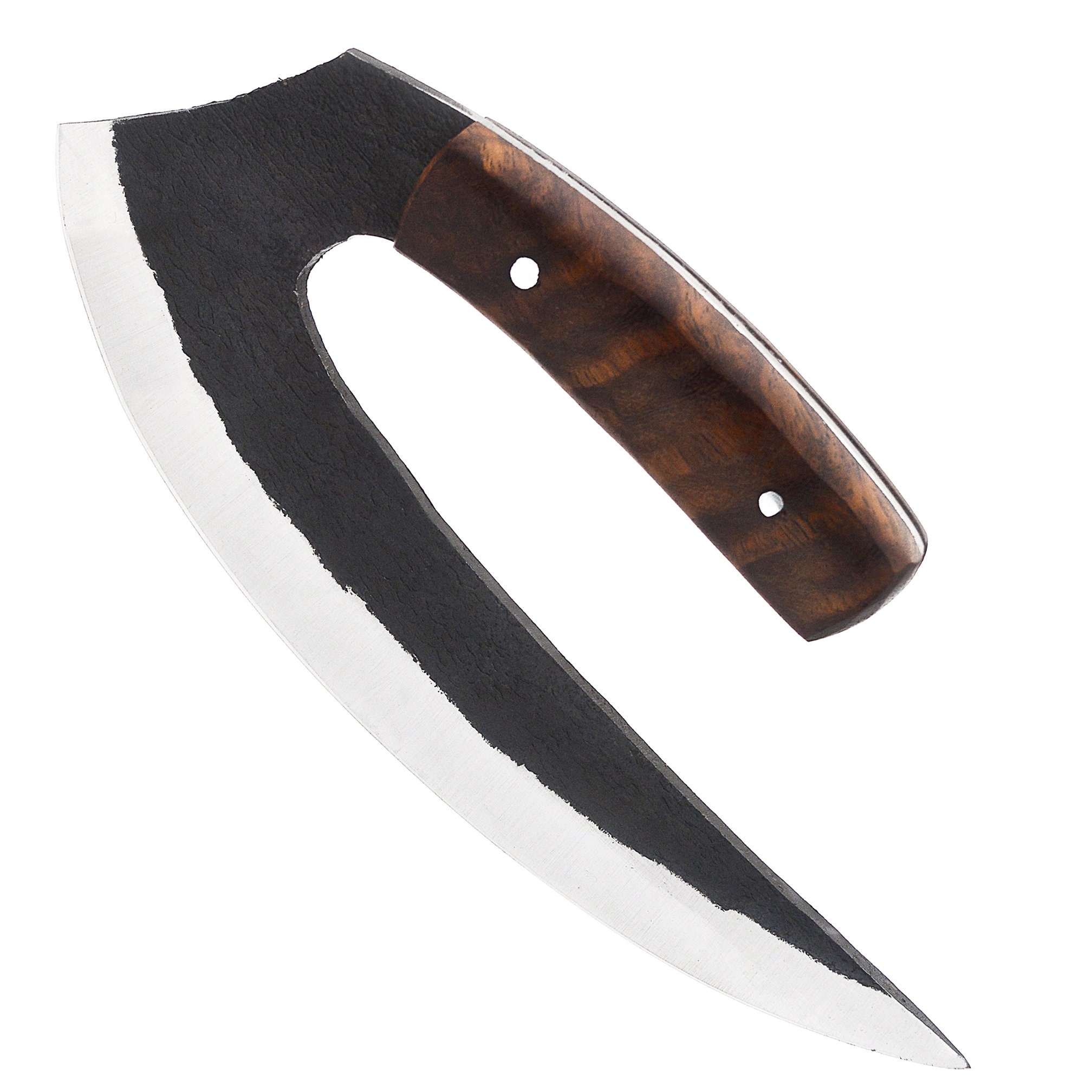 Alaskan Ulu Mezzaluna Ulu Knife Pizza Cutter Ulu Traditional Ulu