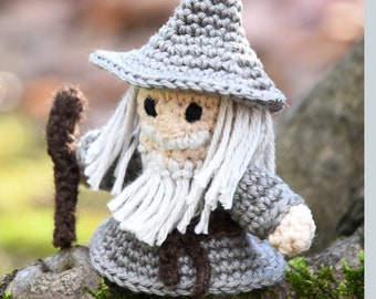 Gandalf, Häkelanleitung / Crochet Pattern in deutsch und english