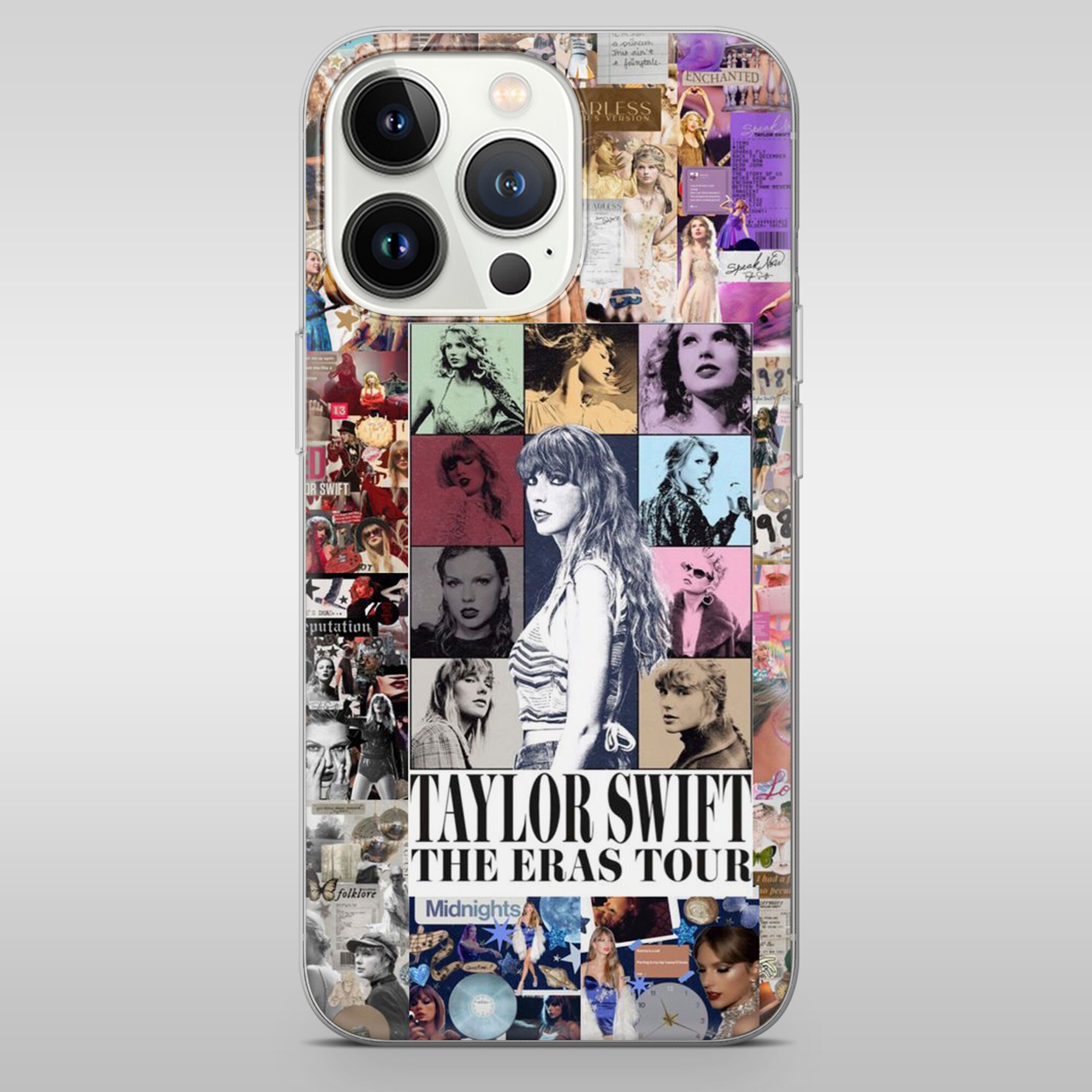 Discover Taylor Lyrics Phone Case Midnight Eras Tour Cover for iPhone