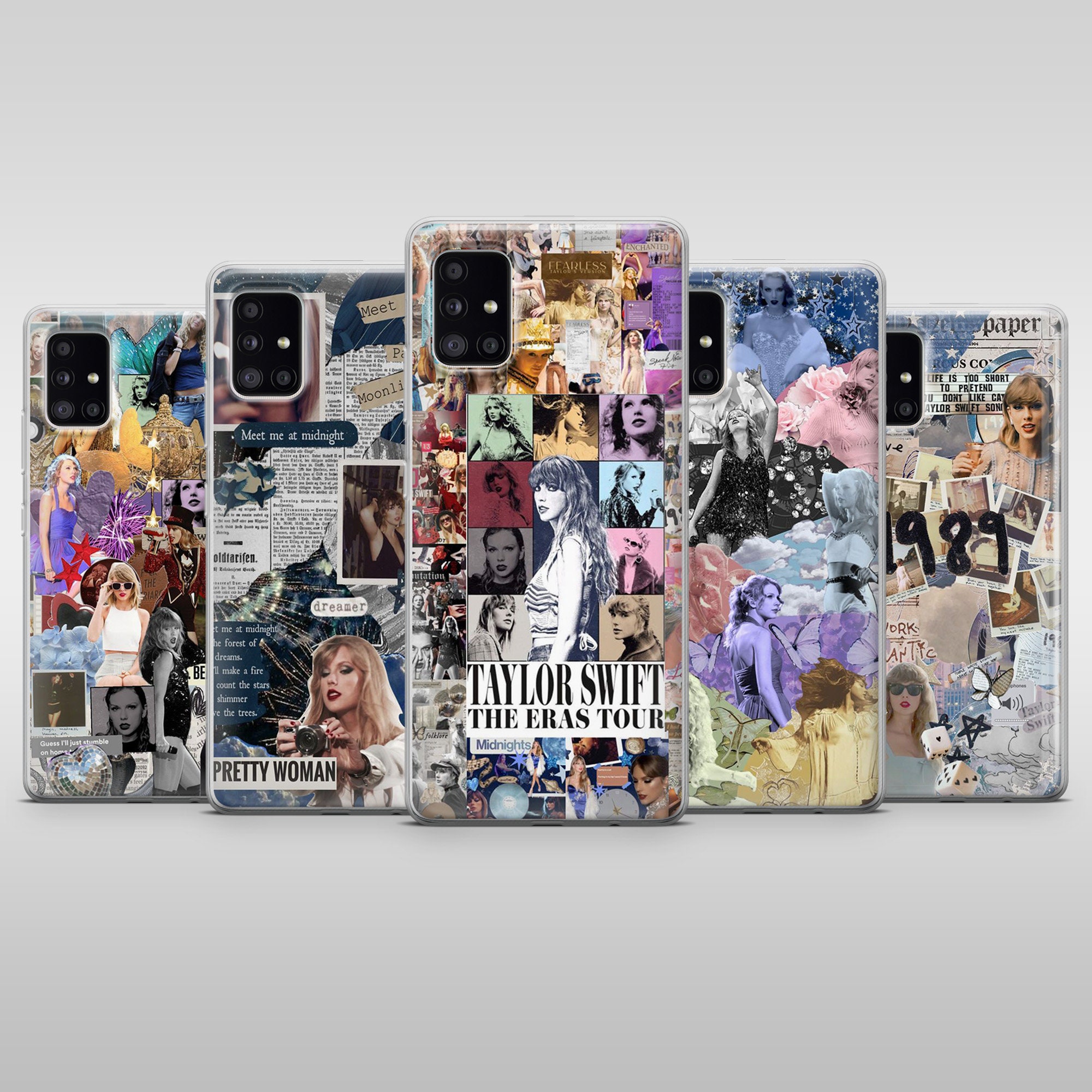 Discover Taylor Lyrics Phone Case Midnight Eras Tour Cover for iPhone