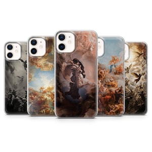 Renaissance Phone Case Love Cover for iPhone 17Pro, 16E, 15, 14, 13 Samsung S25, S24Fe, S23, A56, A15 Pixel 10Pro XL, 9A, 8A, 8Pro, 7A, 6A