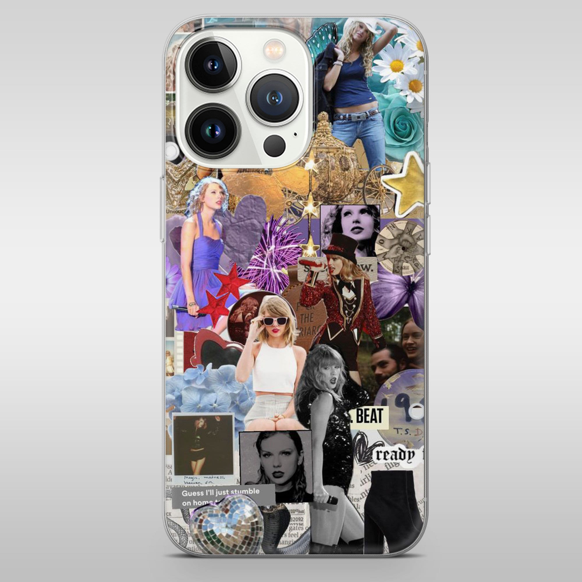 Discover Taylor Lyrics Phone Case Midnight Eras Tour Cover for iPhone