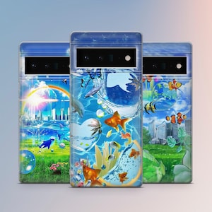 Frutiger Art-telefoonhoesje voor Google Pixel 10Pro XL, 9Pro, 9A, 8A, 7Pro, 7A, 6A Samsung S25, S24Fe, S23, A56, A15 iPhone17 Pro Max, 16E
