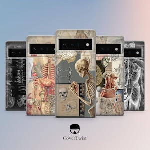 ボディ・アナトミー スマホケースカバー Google Pixel 10Pro XL、9Pro、9A、8A、7Pro、7A、6A Samsung S25、S24Fe、S23、A56、A15 iPhone17 Pro Max、16E 対応
