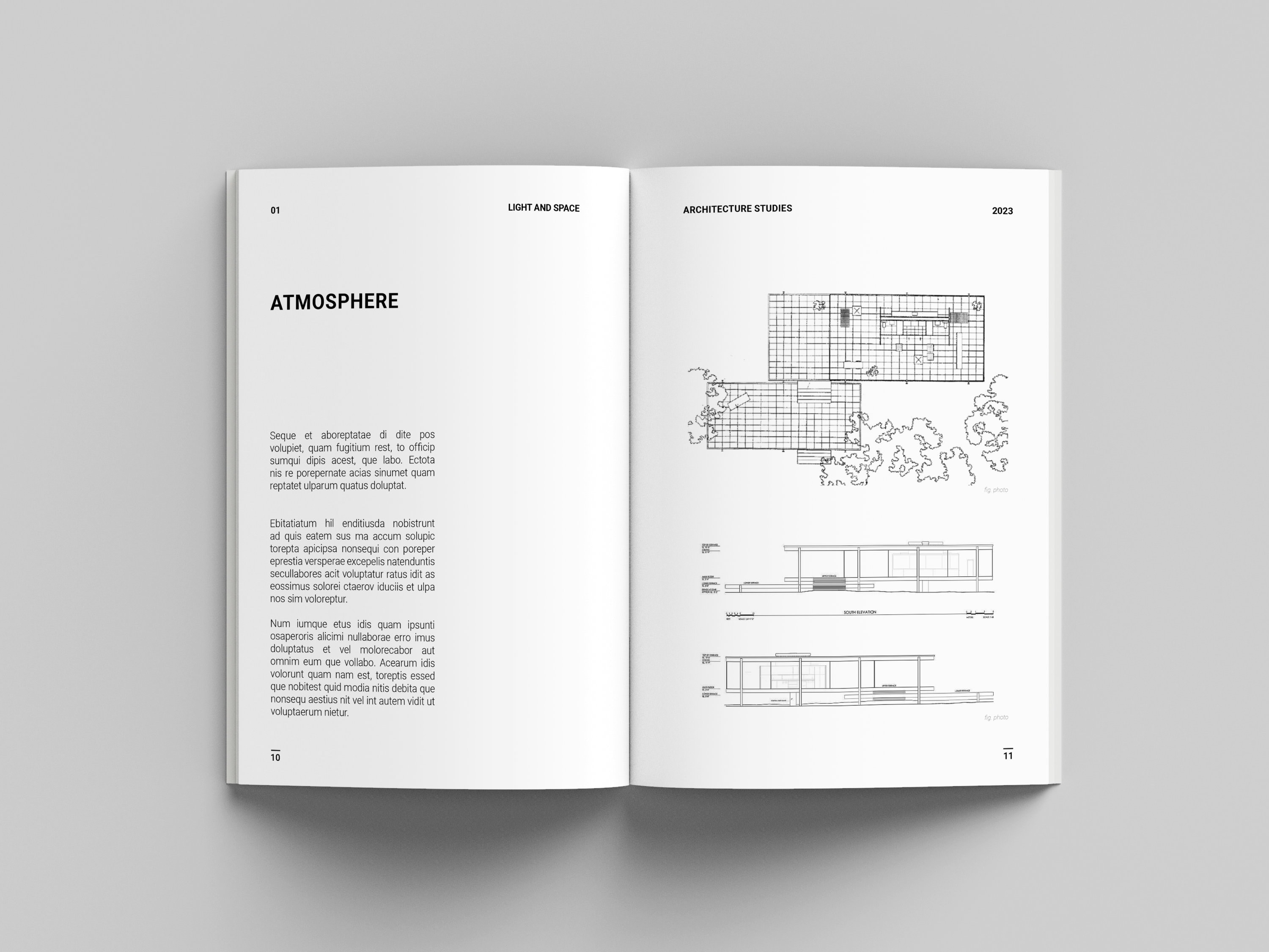 ARCHITECTURE PORTFOLIO INDESIGN TEMPLATE visual data 7