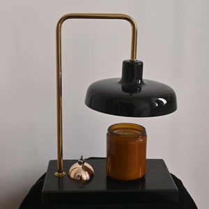 Candle Warmer Lamp, Aromatherapy Wax Melting Lamp, Night Light, Wax Melt Lantern, Marble Base