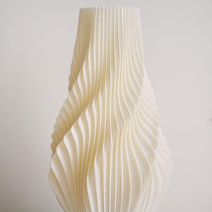 3D Printed Lampshade Vase Table Lamp, Special Unique Gift For Housewarming, Minimalist Art Deco Lamp, Modern Table Lamp, Light Up Your Room