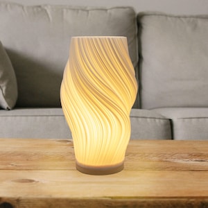 2 Color Lighting 3D Printed Lamp, Art Decoration For Home, Bedroom Table Lamp zdjęcie 7