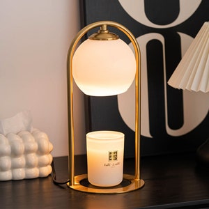 Aromatherapy Candle Warmer Lamp, Wax Melter, Smart Timing 2h 4h 8h, Flameless Fragrance Warmer image 7