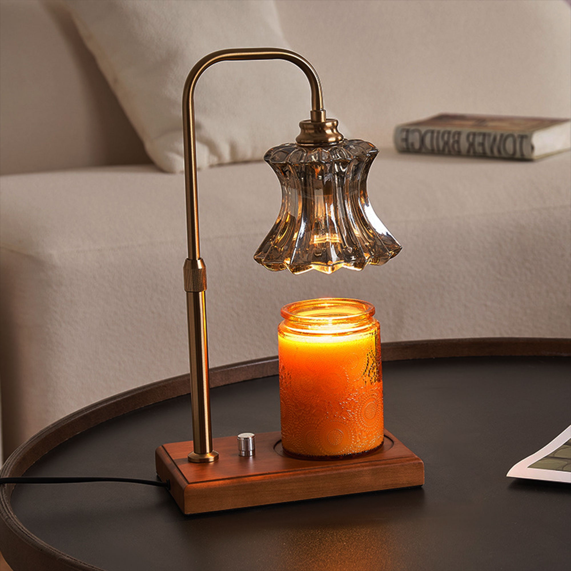 Candle online burning lamp