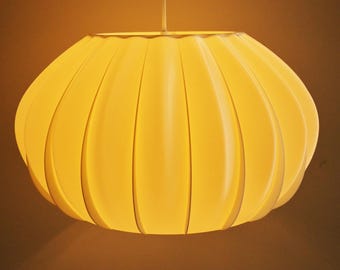Japandi Pendant Light, Nordic Minimalistic 3D Printed Pendant Lamp, Hanging Ceiling Lamp, Home Art Decor, Wall Hanging, Wedding Decor