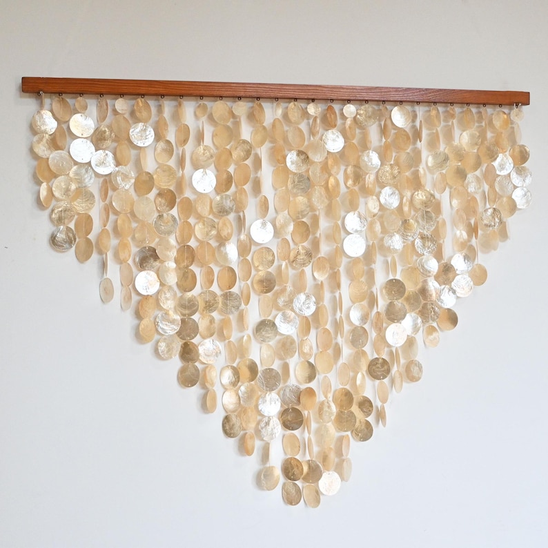 Capiz Shell Wall Hangings Art Decor - Etsy