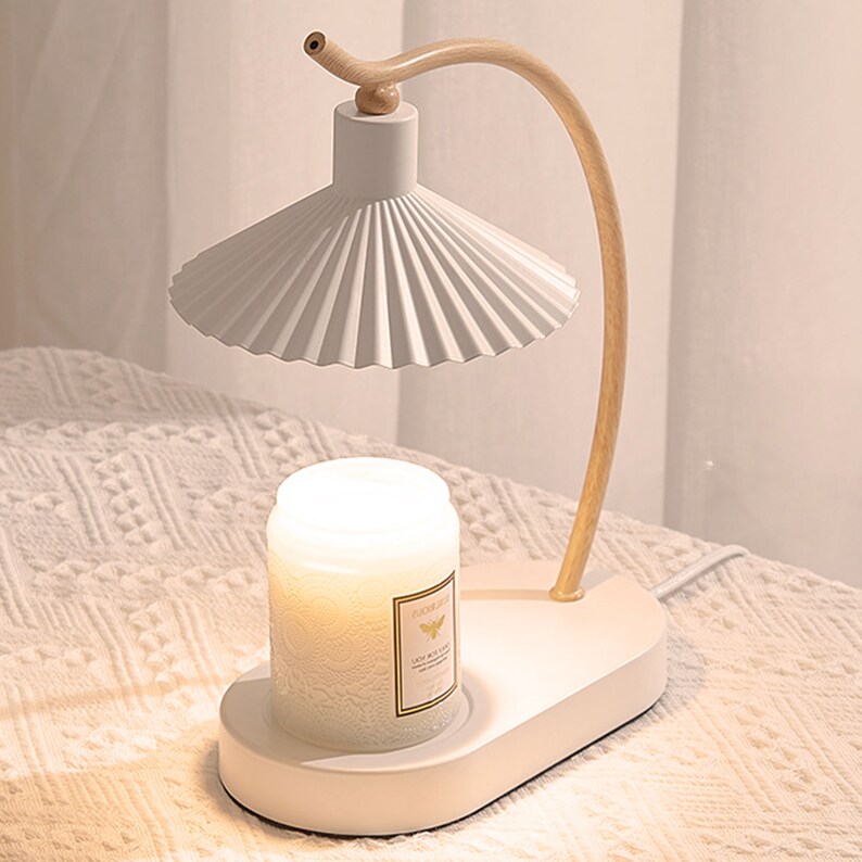 Lampada Scaldacandele Con Timer E Altezza Regolabile - Ideale Per Atmosfera E Decorazione - Foto 3