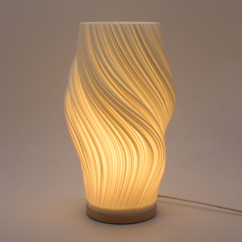 2 Color Lighting 3D Printed Lamp, Art Decoration For Home, Bedroom Table Lamp zdjęcie 8