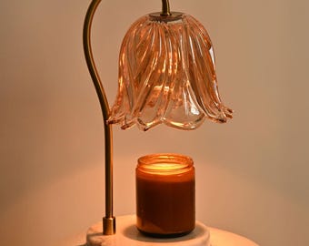 Electric Melt Warmer Lamp, Aromatherapy Diffuser, Smokeless Wax Safety Candle Lamp, Gift For Her