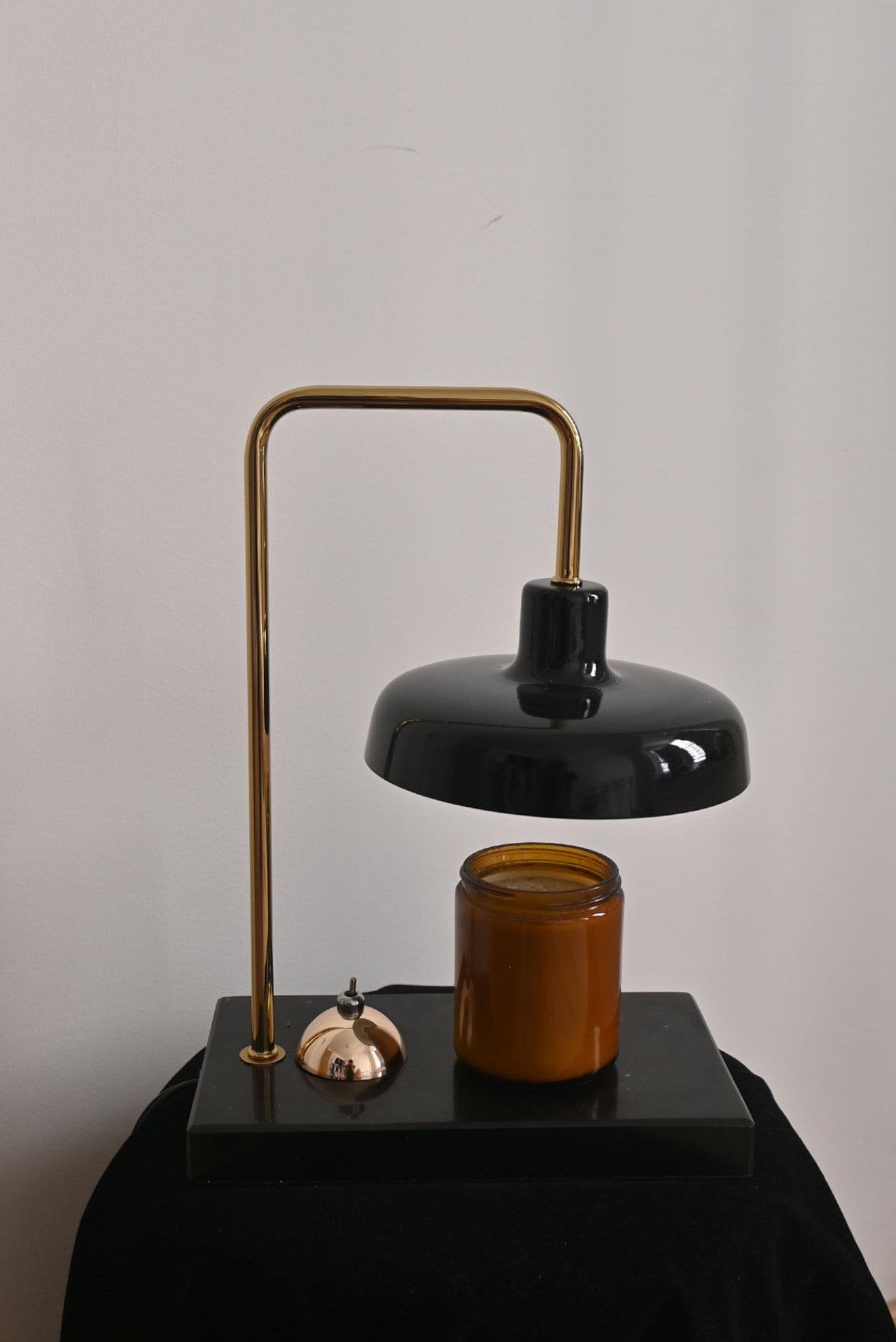 Candle Warmer Lamp, Aromatherapy Wax Melting Lamp, Night Light, Wax Melt Lantern, Marble Base
