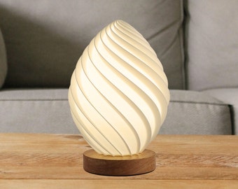 3D Printed Egg Lamp For Bedside, Kids Bedroom Decoration, Gift For Family