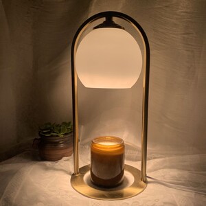 Aromatherapy Candle Warmer Lamp, Wax Melter, Smart Timing 2h 4h 8h, Flameless Fragrance Warmer image 5