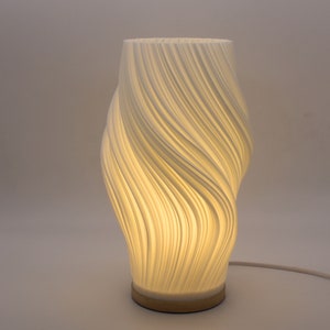2 Color Lighting 3D Printed Lamp, Art Decoration For Home, Bedroom Table Lamp zdjęcie 9
