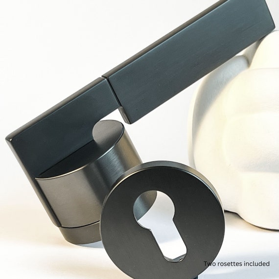 BOLD - Passage Door Handle - Gunmetal