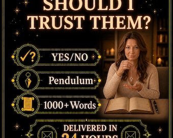 Should I Trust Them? Pendulum Reading | Relationship Clarity Reading | Love, Ex & Dating Guidance | Delivered in 24 Hours