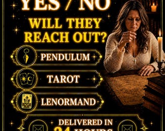 Will They Reach Out To Me Reading, Pendulum Yes No Answer, Tarot & Lenormand Reading, Contact Energy, Love Guidance