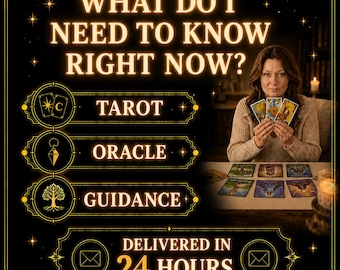 What Do I Need To Know Right Now Reading, Tarot & Oracle Guidance, Personalized Spiritual Insight, Current Energy Reading