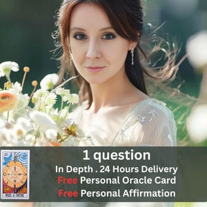 Lecture combinée de cartes psychiques, de tarot et de Lenormand, avec une question unique. Guidance intuitive rapide et aperçu spirituel pour plus de clarté et de direction.