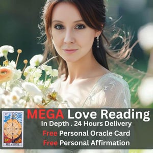 Lecture de Tarot d'Amour Flamme Jumelle et Âme Sœur Insight Lecture Médium Amoureux avec Cartes de Tarot Message Personnalisé Voir Exemple dans l'Image