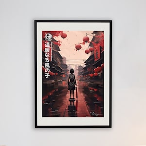 Kind der Warmen Brise | Original Neo Tokyo Kollektion, Anime Art, Illustration Poster, Premium Art Print (matt)