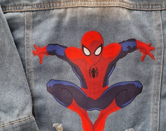 Veste personnalisé pour enfant spiderman