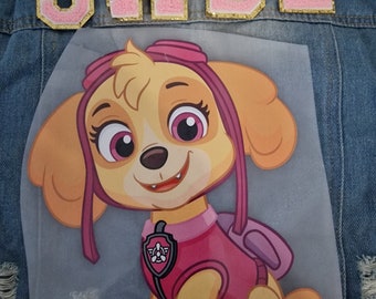 Veste personnalisé pour enfant pat patrouille