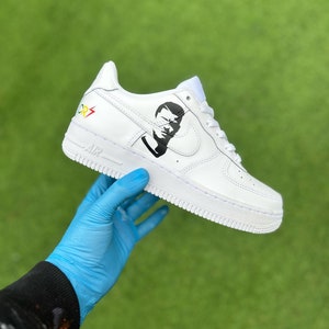 Cristiano Ronaldo CR7 Custom Air Force 1 Trainers Sneakers Football Soccer Inspired image 2