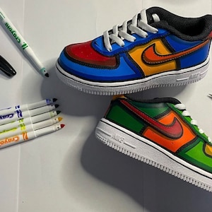 Custom Air Force 1 Cartoon Trainers Sneakers