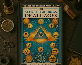 Tajemne nauki wszystkich epok autorstwa Manly'ego Palmera Halla | Encyklopedia filozofii masońskiej, hermetycznej, kabalistycznej, różokrzyżowej i symbolicznej