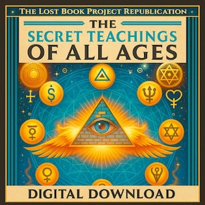 Tajemne nauki wszystkich wieków autorstwa Manly'ego P. Halla (wersja PDF)