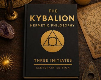 The Kybalion by The Three Initiates || Ancient Egypt & Greece || Hermetic Philosophy|| Hermetic principles|| Hardback || Paperback